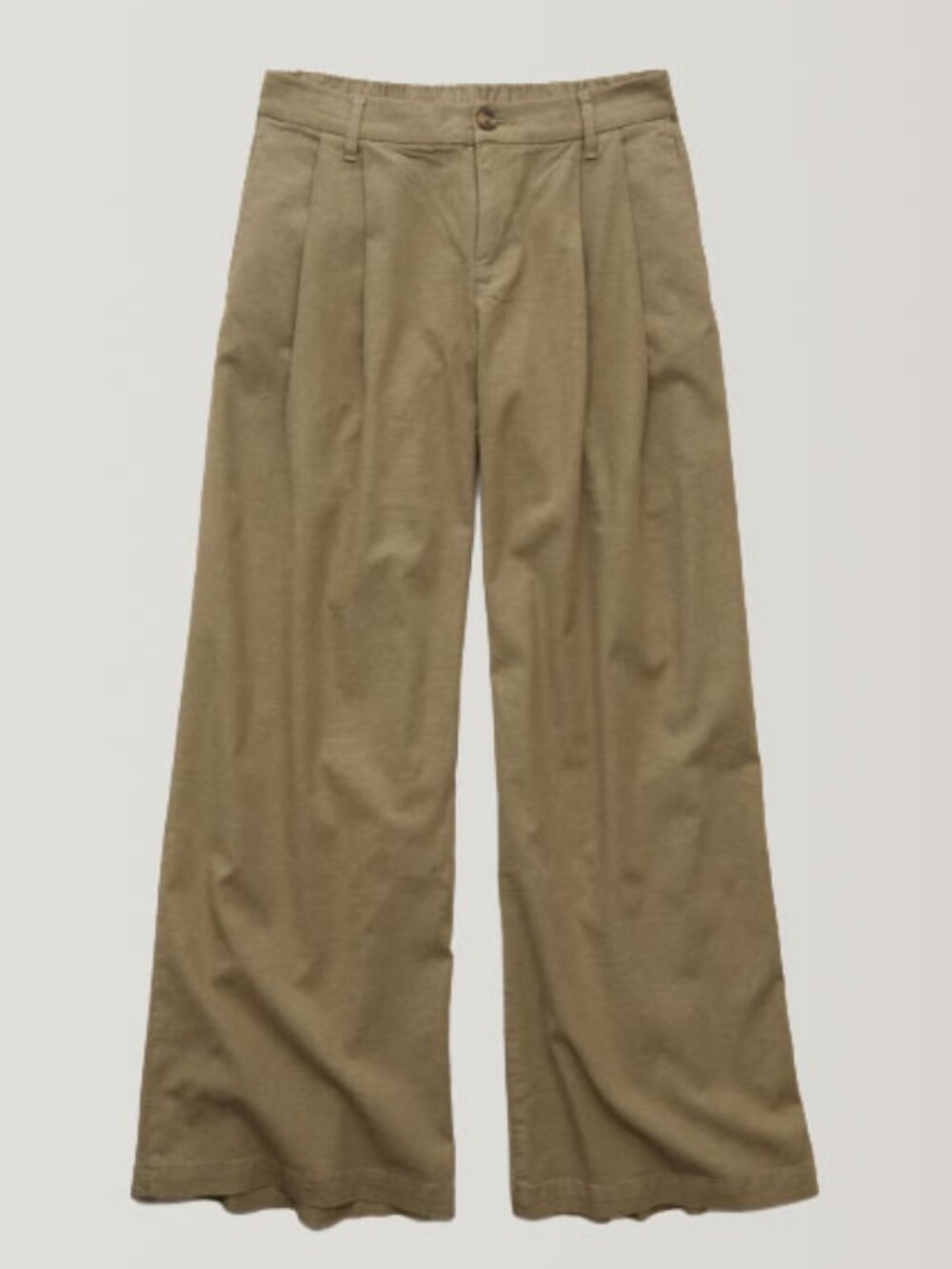 AE Low-Rise Linen-Blend Trouser - Picture 2 of 5